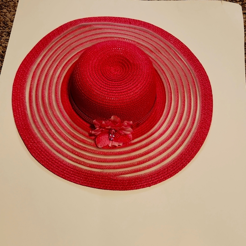 Pink hat